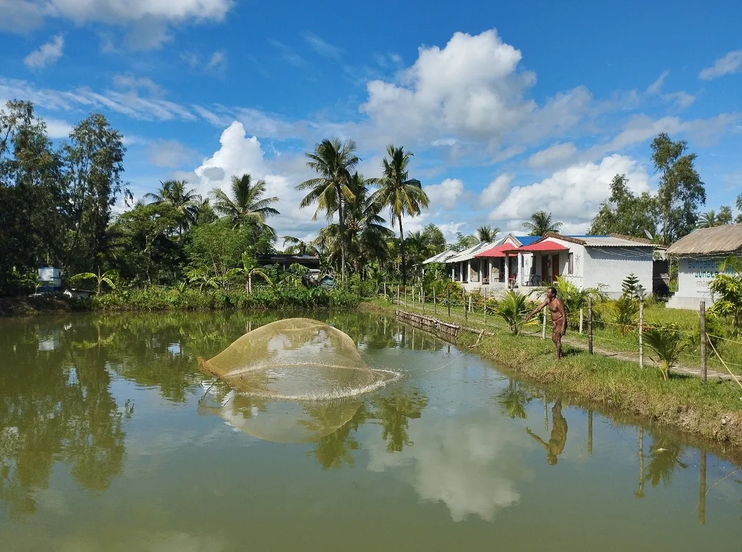 Sundarban Jungle Mahal Resort near Dayapur in the Indian Sundarbans
